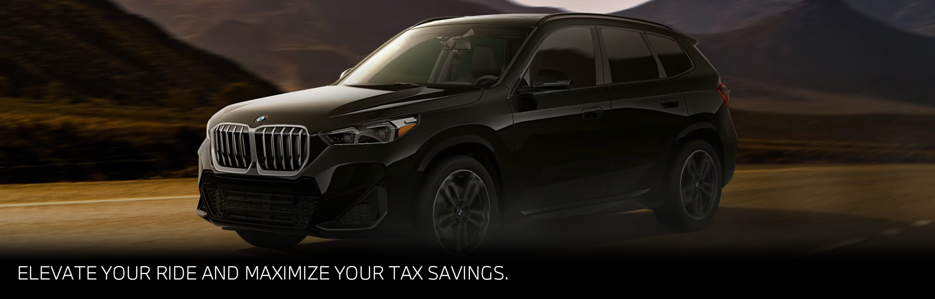 BMW Tax Advantage